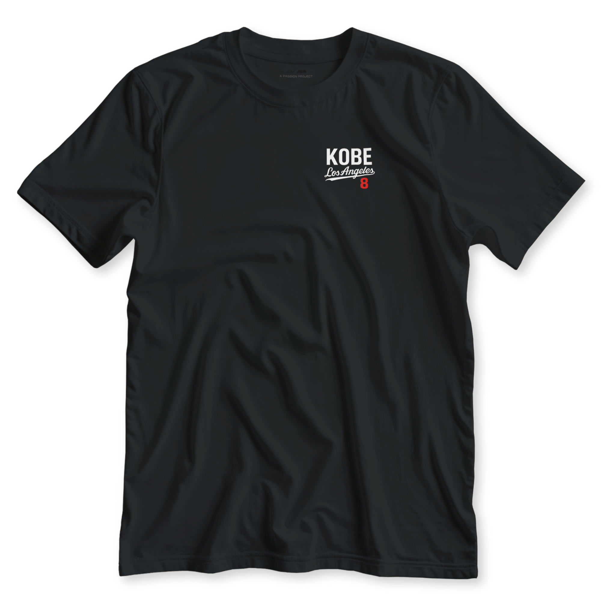 Japan Legacy Across Borders Kobe Bryant Dodgers T Shirt Black - Sugoi JDM