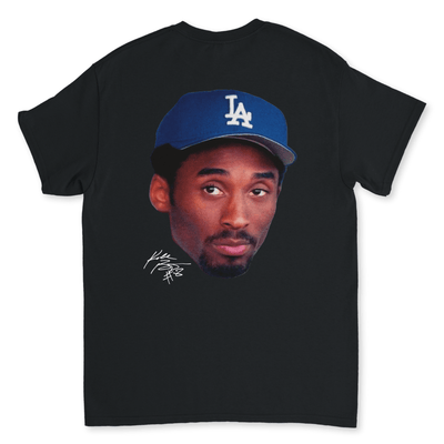 Japan Legacy Across Borders Kobe Bryant Dodgers T Shirt Black - Sugoi JDM