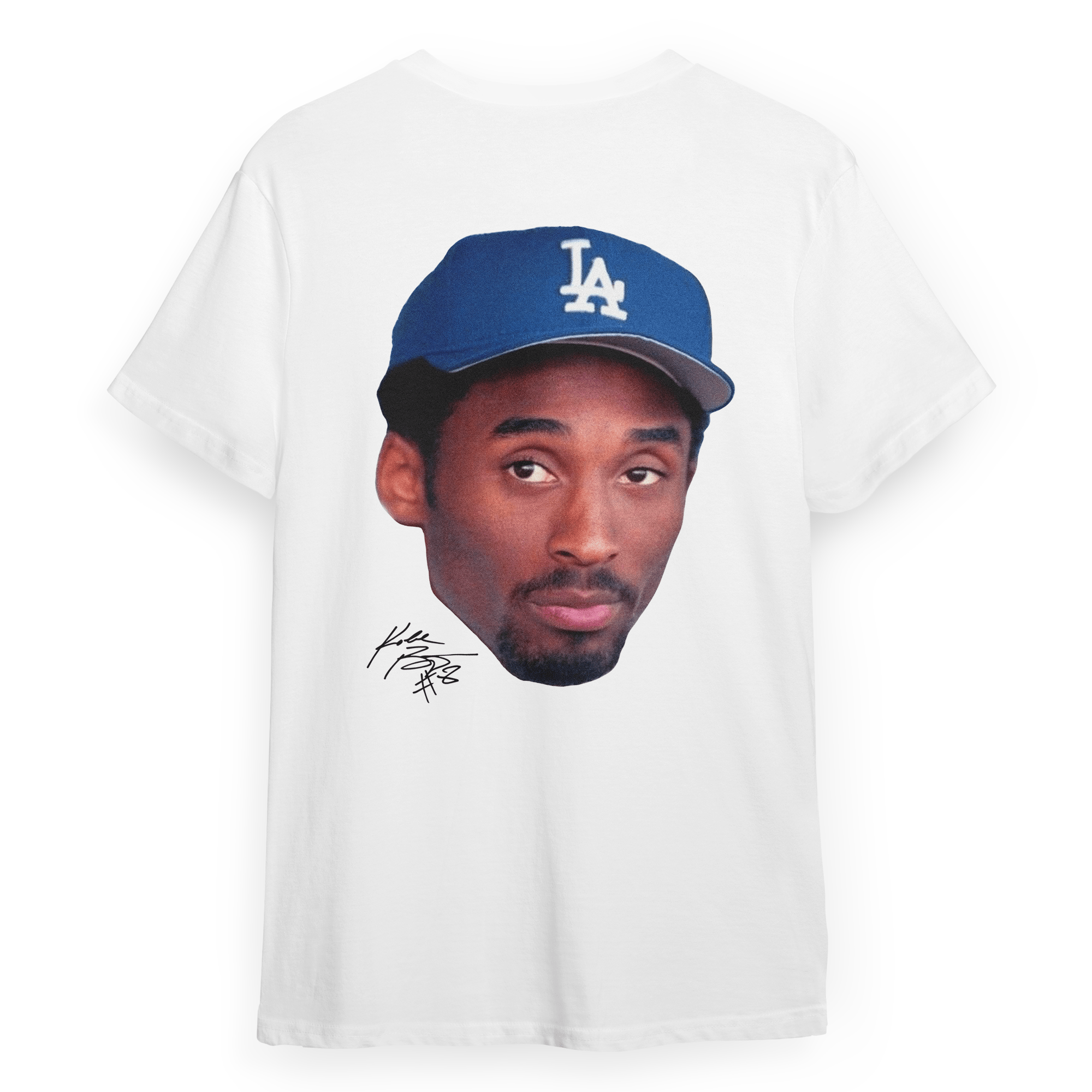 Japan Legacy Across Borders Kobe Bryant Dodgers T Shirt White - Sugoi JDM