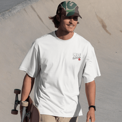 Japan Legacy Across Borders Kobe Bryant Dodgers T Shirt White - Sugoi JDM