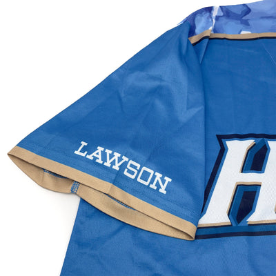 Japan Limited NPB We Love Hokkaido Nippon Ham Fighters Fan Jersey Blue - Sugoi JDM