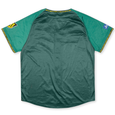 Japan Mizuno NPB Hanshin Tigers Ultra Baseball Summer Jersey Green