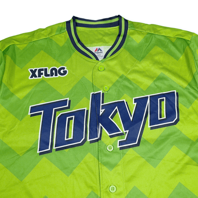 New Majestic Japan NPB Tokyo Yakult Swallows XFlag Baseball Jersey