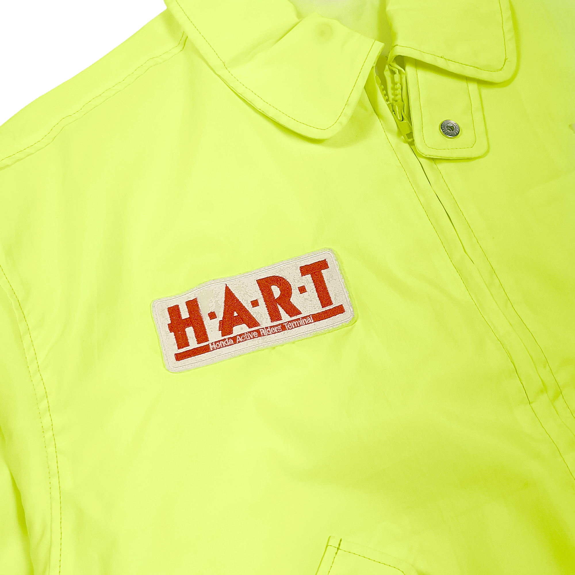 JDM 1991 2R. Staff Japan Honda Racing International Rheos HART Jacket Yellow - Sugoi JDM