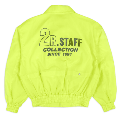 JDM 1991 2R. Staff Japan Honda Racing International Rheos HART Jacket Yellow - Sugoi JDM