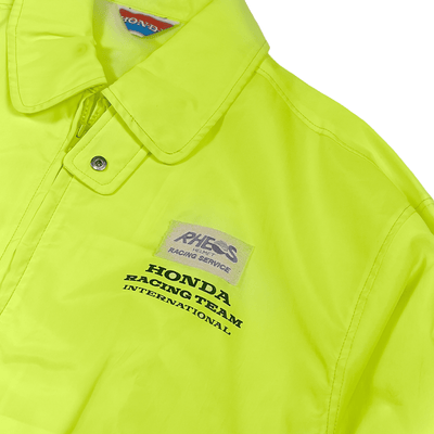 JDM 1991 2R. Staff Japan Honda Racing International Rheos HART Jacket Yellow - Sugoi JDM