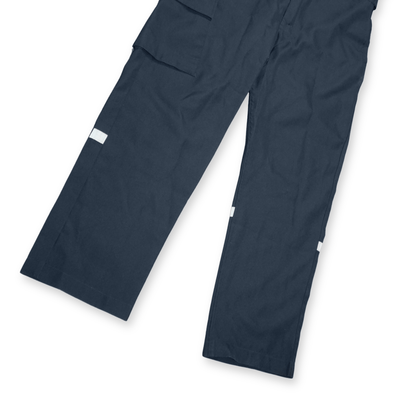 JDM Genuine Japan Eneos Dr. Drive Staff Short Sleeve Coveralls Tsunagi Blue - Sugoi JDM