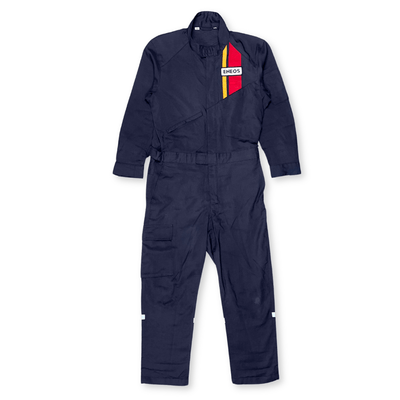 JDM Genuine Japan Eneos Oil Staff Mechanic Coveralls Tsunagi Coveralls Blue - Sugoi JDM