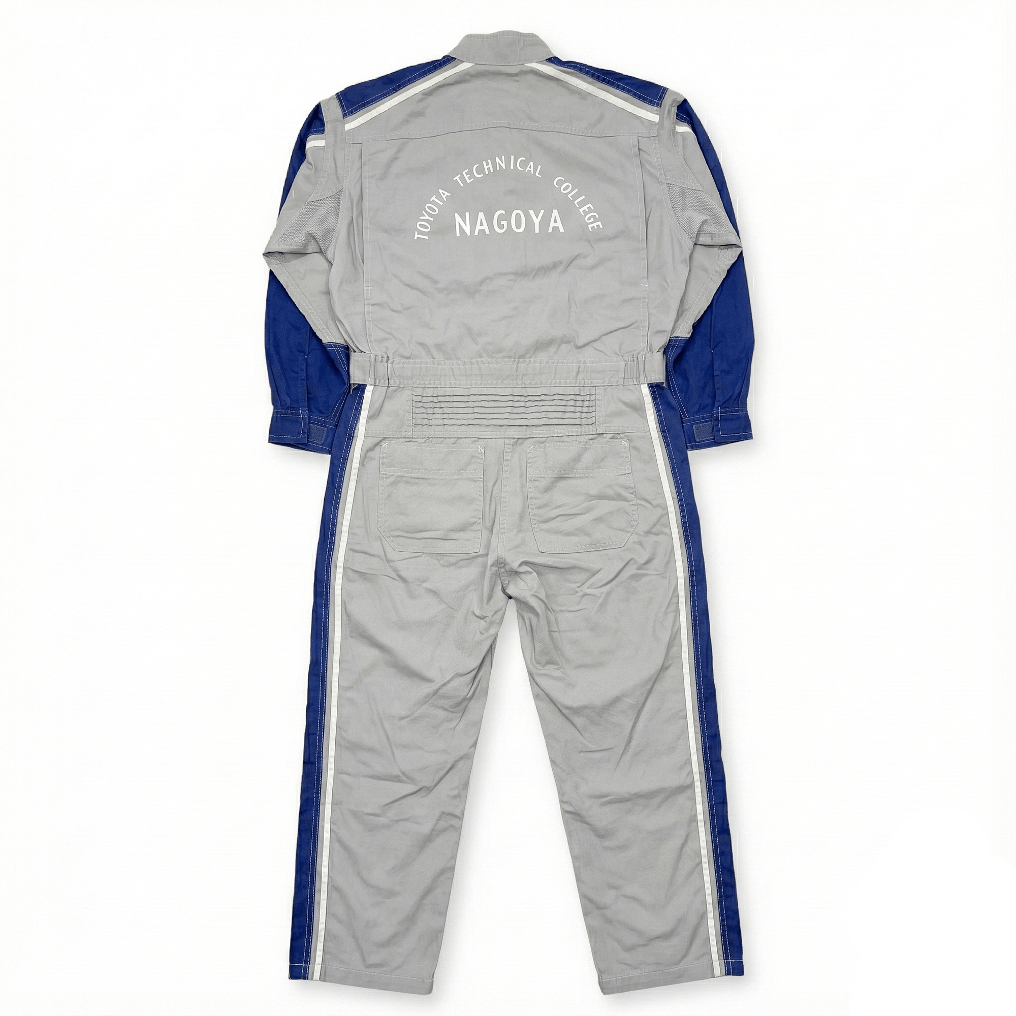 JDM Japan Retro Nagoya Toyota Technical College Mechanic Summer Coveralls Tsunagi - Sugoi JDM