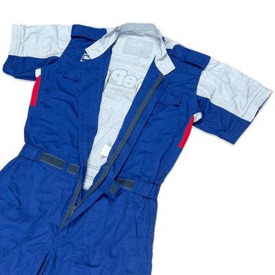 JDM KeePer Super GT TOMs LABO 1st Grade Staff Short Sleeve Tsunagi Coveralls - Sugoi JDM