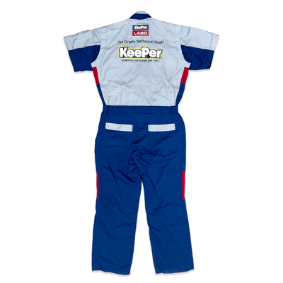 JDM KeePer Super GT TOMs LABO 1st Grade Staff Short Sleeve Tsunagi Coveralls - Sugoi JDM