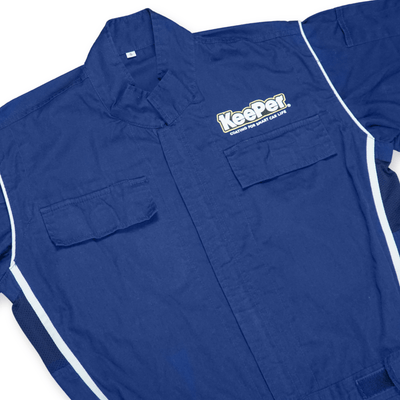 JDM Keeper Super GT TOM'S Short Sleeve Mechanic Summer Tsunagi Coveralls - Sugoi JDM