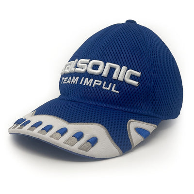 JDM Retro Japan JGTC Calsonic Team Impul Super GT Knit Hat Cap Blue - Sugoi JDM