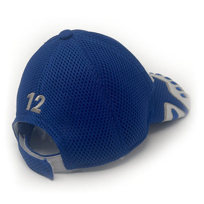 JDM Retro Japan JGTC Calsonic Team Impul Super GT Knit Hat Cap Blue - Sugoi JDM