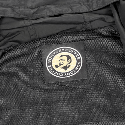 Limited Japan Suntory Boss Coffee Promotional Campaign Hooded Jacket Black - Sugoi JDM