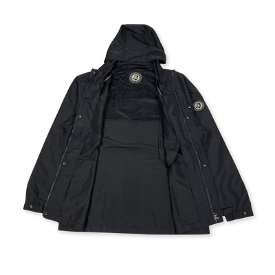 Limited Japan Suntory Boss Coffee Promotional Campaign Hooded Jacket Black - Sugoi JDM