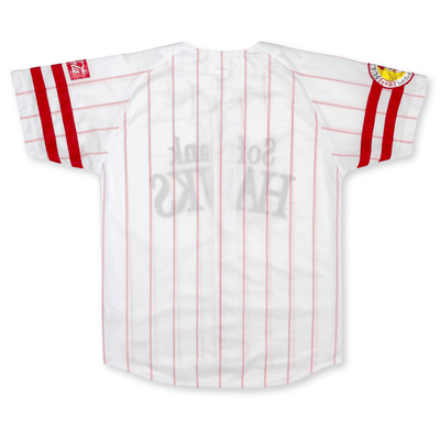 Limited Retro Majestic Japan Softbank Hawks Baseball Jersey 2017 White - Sugoi JDM