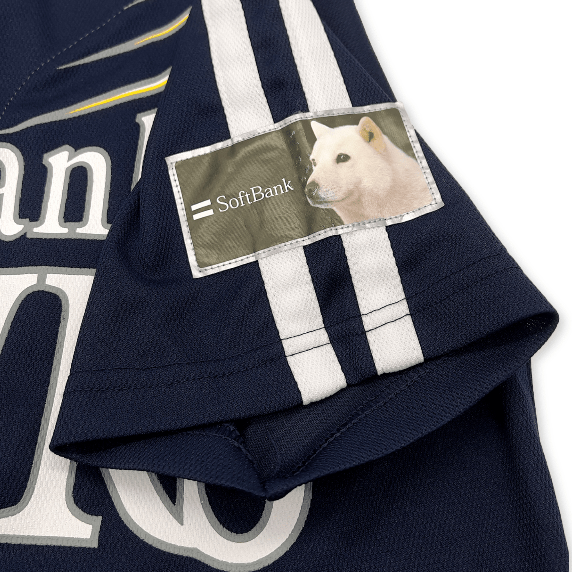 Limited Retro NPB Japan Softbank Hawks Festival 2009 Baseball Jersey Blue - Sugoi JDM