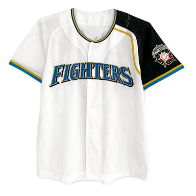 Mizuno Hokkaido Nippon Ham Fighters Sho Nakata Home Knit Jersey #6 - Sugoi JDM