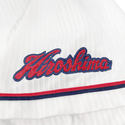 Mizuno NPB Hiroshima Carp Baseball Home High Quality Jersey Akitake Okada 17 - Sugoi JDM