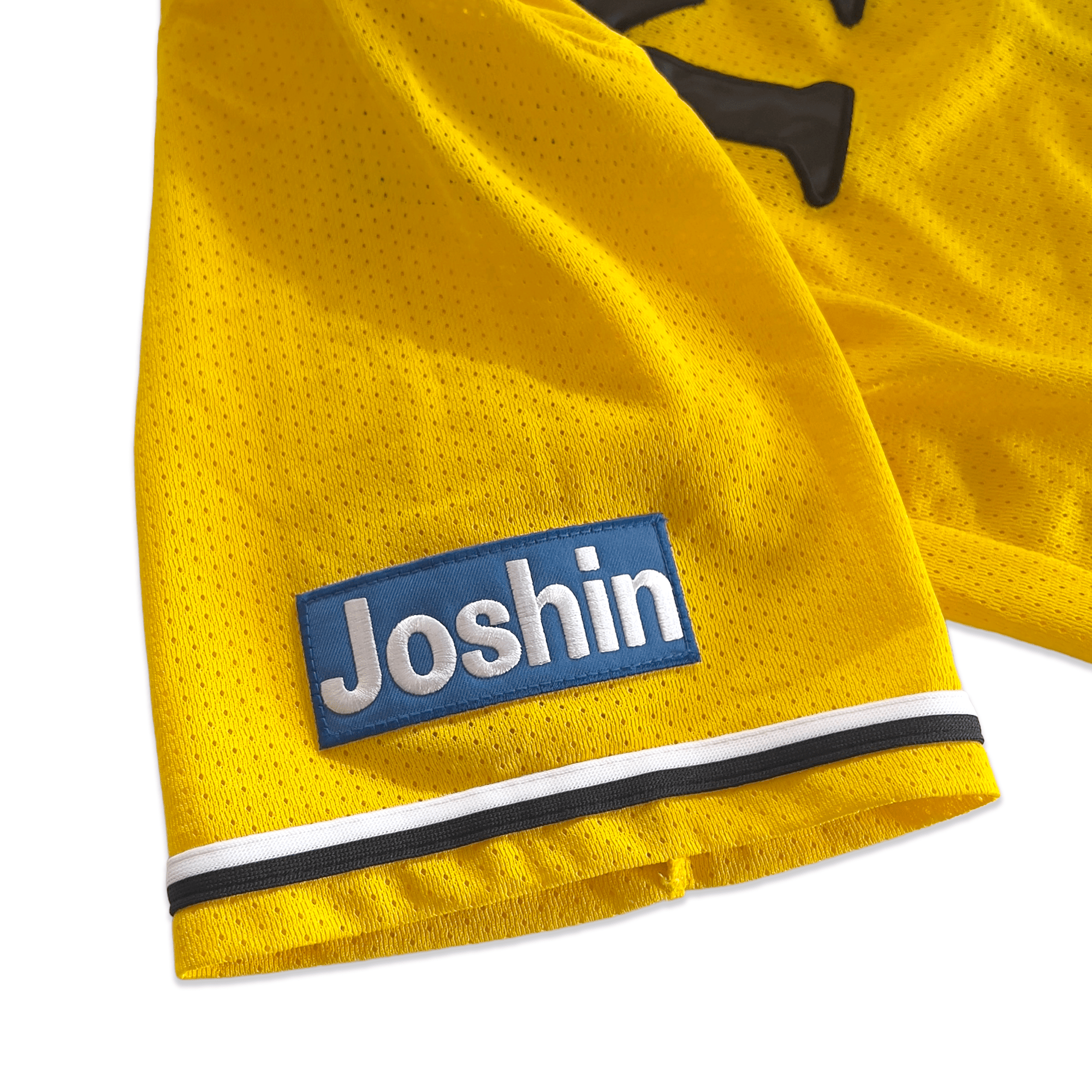 Mizuno Retro NPB Hanshin Tigers Tomoaki Kanemoto Baseball Knit Jersey Yellow - Sugoi JDM