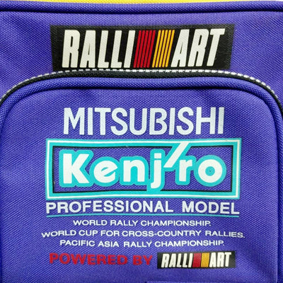 New 1990s Vintage Ralliart Mitsubishi Kenjiro Shinozuka Professional Hip Bag - Sugoi JDM