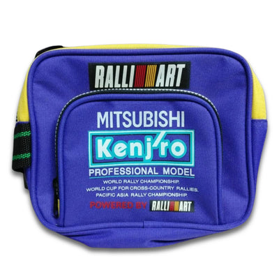 New 1990s Vintage Ralliart Mitsubishi Kenjiro Shinozuka Professional Hip Bag - Sugoi JDM