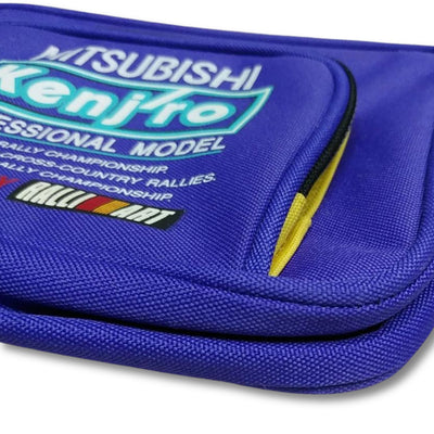 New 1990s Vintage Ralliart Mitsubishi Kenjiro Shinozuka Professional Hip Bag - Sugoi JDM