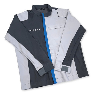 New Authentic JDM Japan Nissan Mechanic Staff Dual Tone Summer Jacket - Sugoi JDM