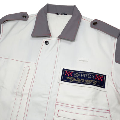 New Authentic Retro JDM Japan Nissan HITEQ Mechanic Staff Jacket - Sugoi JDM