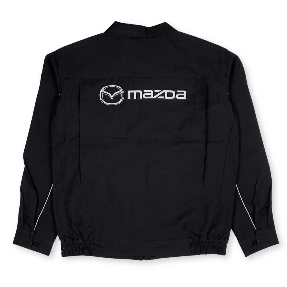 New Genuine JDM Japan Mazda Technician Mechanic Staff Jacket Black ...