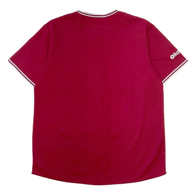 New Japan NPB Baseball Majestic Tohoku Rakuten Eagles Jersey Red - Sugoi JDM