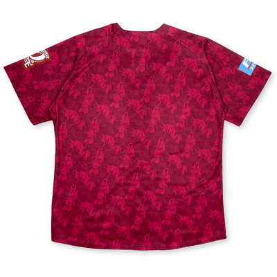New Japan NPB Baseball Tohoku Rakuten Eagles 20th Anniversary Jersey Red - Sugoi JDM