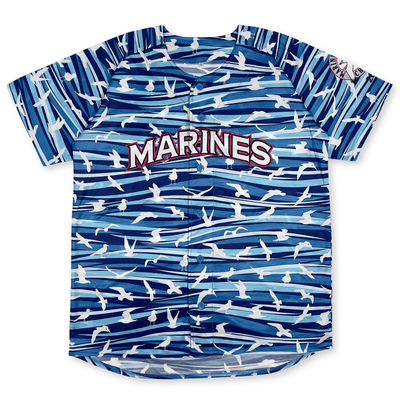 New Japan NPB Chiba Lotte Marines Festa Baseball Promotional Jersey Blue 2018 - Sugoi JDM