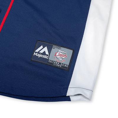 New Japan NPB Seibu Lions Tomoya Mori Japan Baseball Knit Jersey 10 - Sugoi JDM