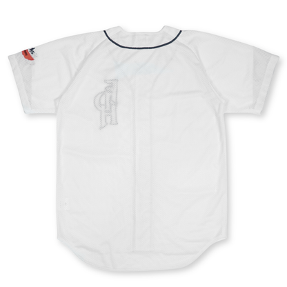 New Japan Vintage NPB Fukuoka Daiei Hawks Fan Club Baseball Jersey White - Sugoi JDM