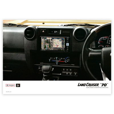 New JDM Japan Toyota Land Cruiser 70 Catalog Brochure Set 2023 - Sugoi JDM