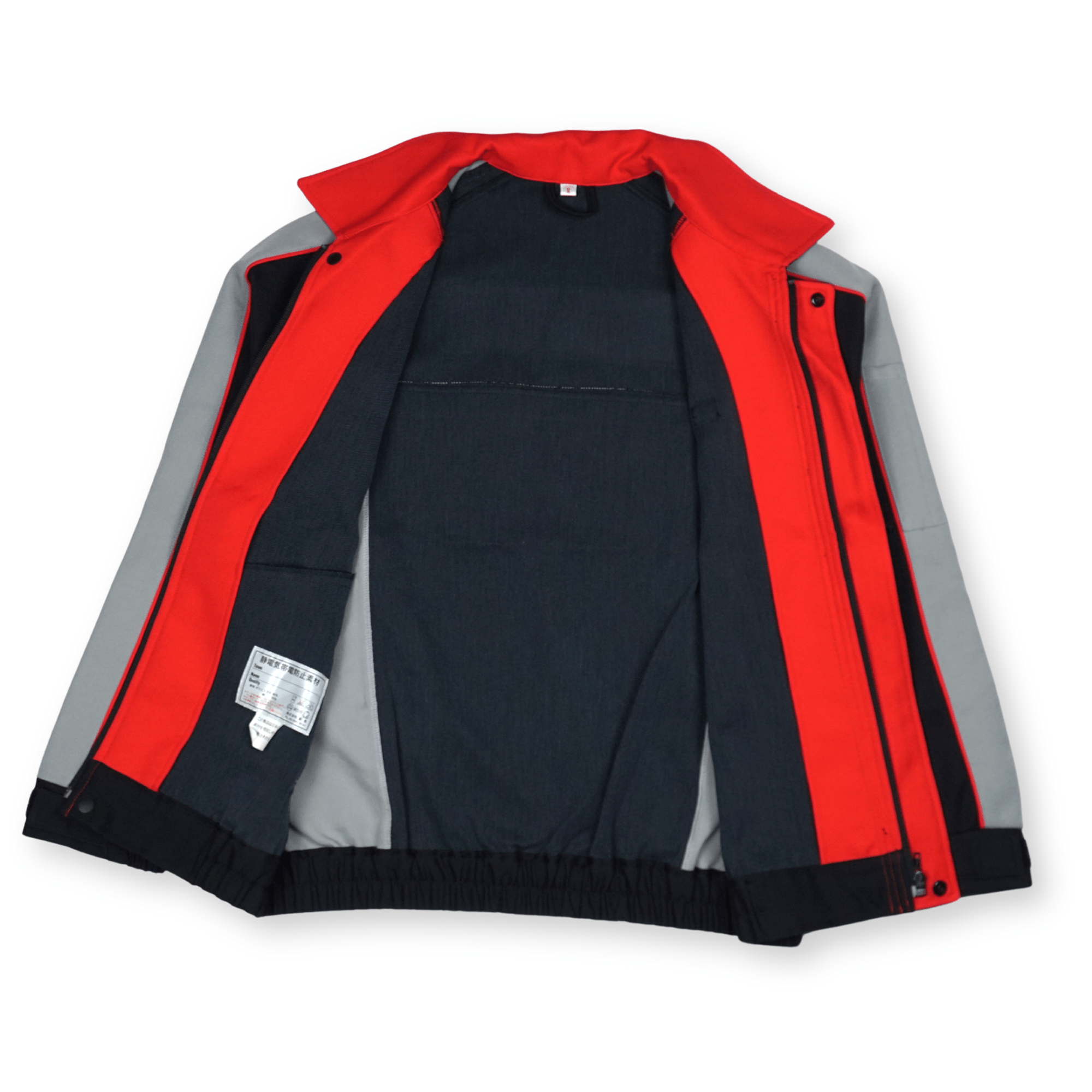 New JDM Retro Japan Idemitsu Gas Station Staff All Weather Jacket Black - Sugoi JDM