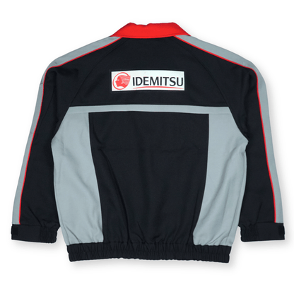New JDM Retro Japan Idemitsu Gas Station Staff All Weather Jacket Black - Sugoi JDM