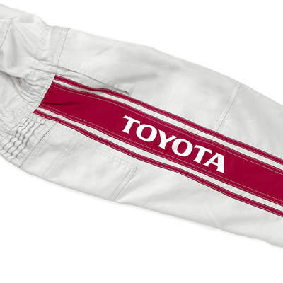 New JDM Retro Toyota Tecno Jumpsuit Coveralls Mechanic Tsunagi Red - Sugoi JDM