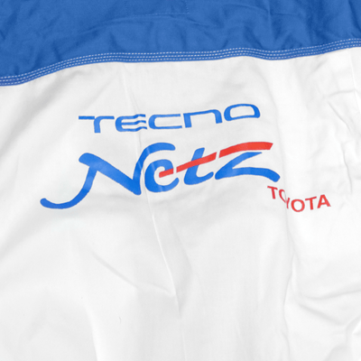 New JDM Showa Netz Japan Toyota Tecno Mechanics Tsunagi Coveralls Blue - Sugoi JDM