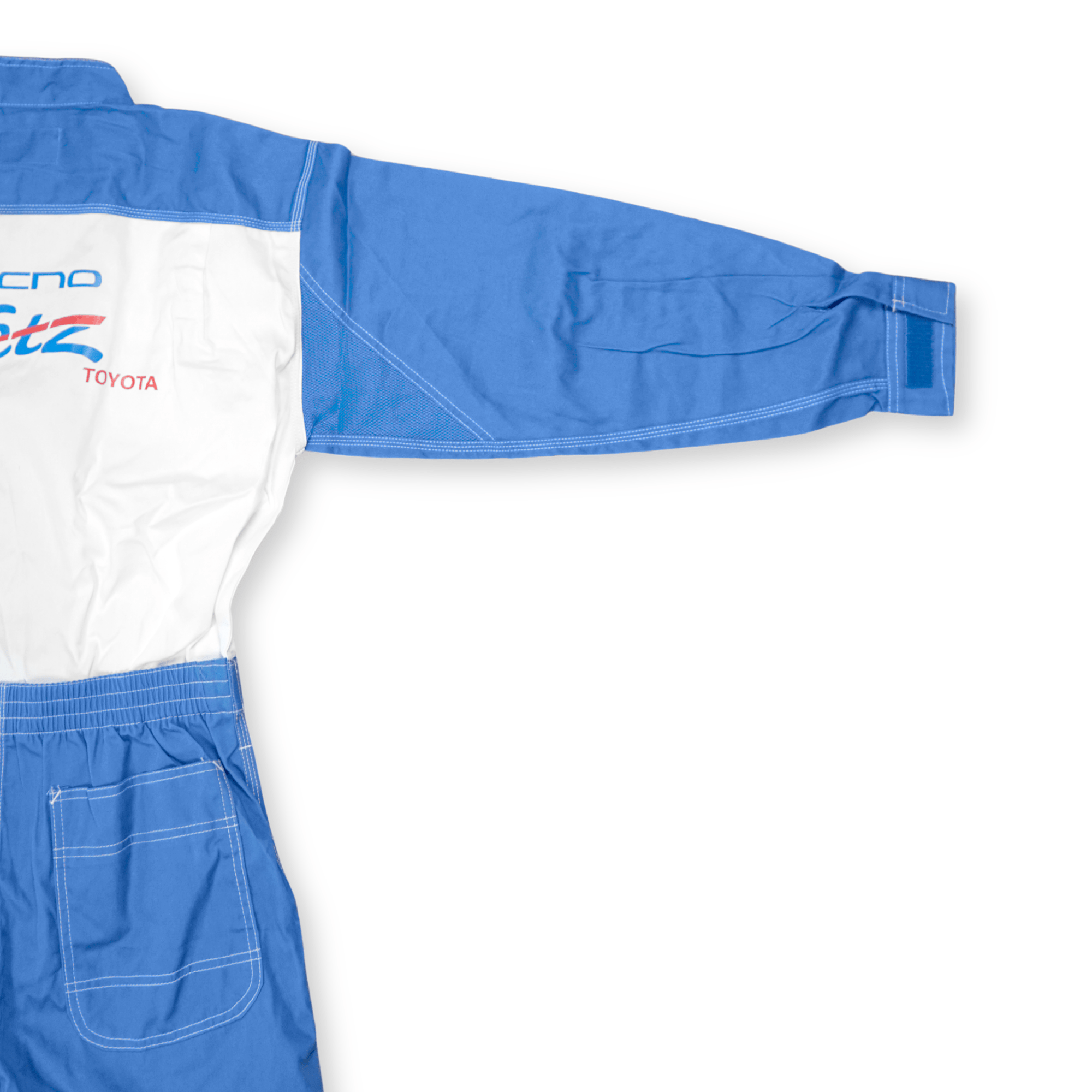 New JDM Showa Netz Japan Toyota Tecno Mechanics Tsunagi Coveralls Blue - Sugoi JDM
