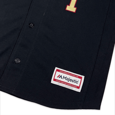 New Majestic NPB Baseball Tohoku Rakuten Eagles Yuki Matsui Jersey 2017 Black - Sugoi JDM