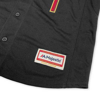 New Majestic NPB Baseball Tohoku Rakuten Eagles Yuki Matsui Jersey 2018 Black - Sugoi JDM