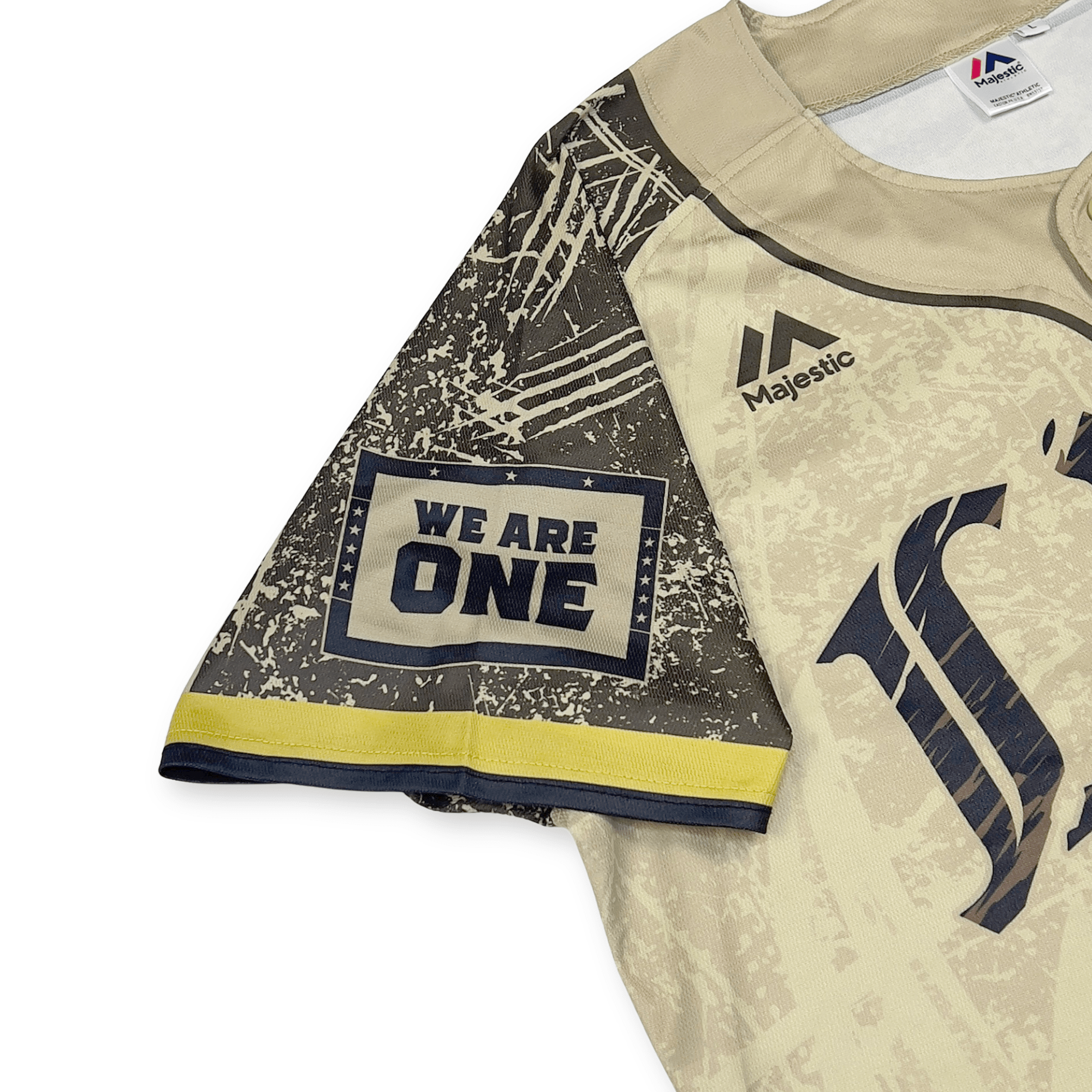 New Majestic NPB Seibu Lions Festival Wild Wild Baseball Jersey Gold 2022 - Sugoi JDM