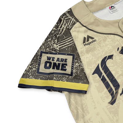 New Majestic NPB Seibu Lions Festival Wild Wild Baseball Jersey Gold 2022 - Sugoi JDM