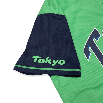New Majestic NPB Tokyo Yakult Swallows Power Baseball Jersey Green 2015 - Sugoi JDM