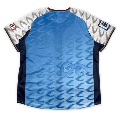 New Majestic Saitama Seibu Lions NPB Japan We Are One Baseball Jersey Blue - Sugoi JDM