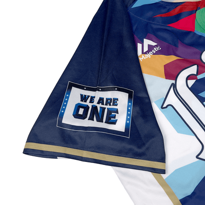 New Majestic Saitama Seibu Lions NPB Saiko Rainbow Summer Jersey 2021 - Sugoi JDM