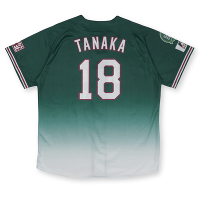 New NPB Baseball Rakuten Eagles Masahiro Tanaka Fuji Earth Green Jersey 2022 - Sugoi JDM